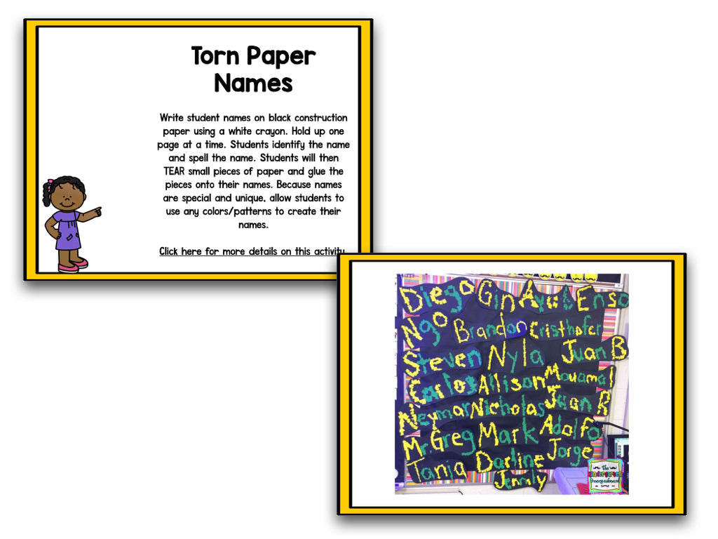 Your Name Is A Song Book Activities