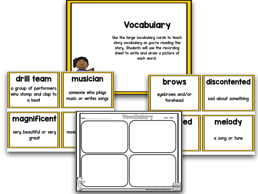 Your Name Is A Song Book Activities