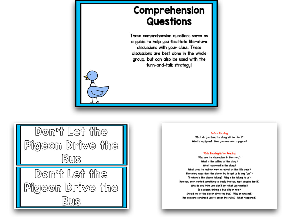 Read It Up! Don't Let the Pigeon Drive the Bus