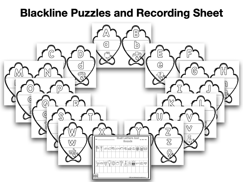Shell Letters & Sounds
