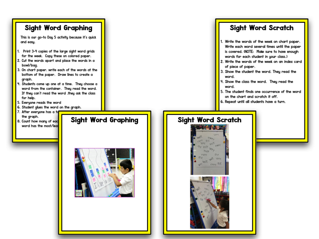 SIGHT WORDS AND HIGH FREQUENCY WORDS: ACTIVITIES, WORKSHEETS, GAMES