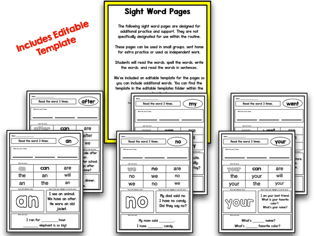 SIGHT WORDS AND HIGH FREQUENCY WORDS: ACTIVITIES, WORKSHEETS, GAMES