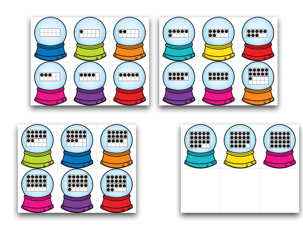 Smashing Snow Globes! Numbers and Counting