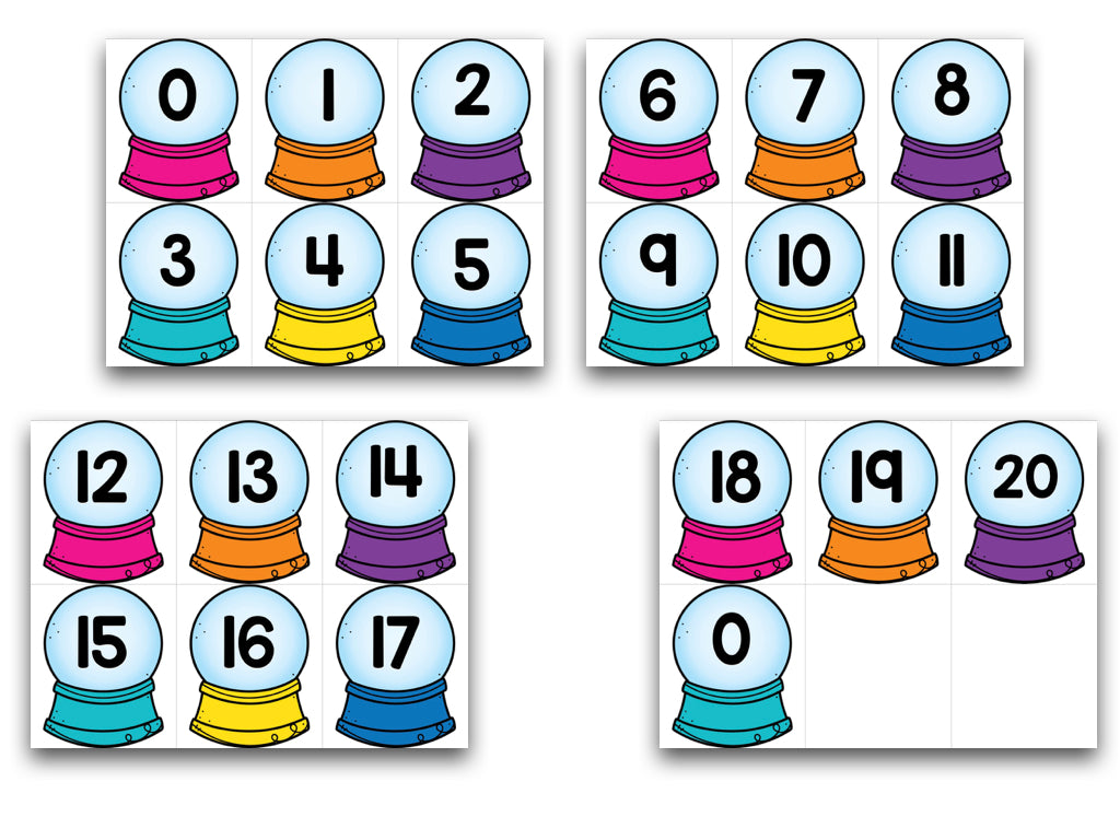 Smashing Snow Globes! Numbers and Counting
