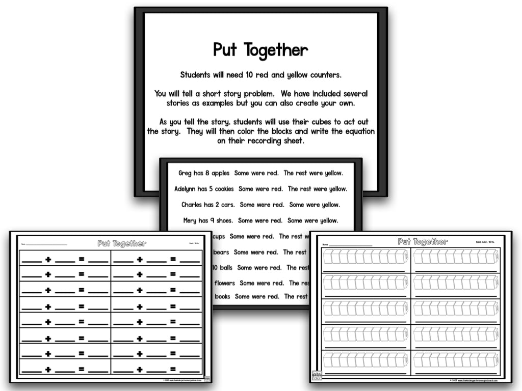 Math It Up! Snapping Numbers - Composing and Decomposing Numbers