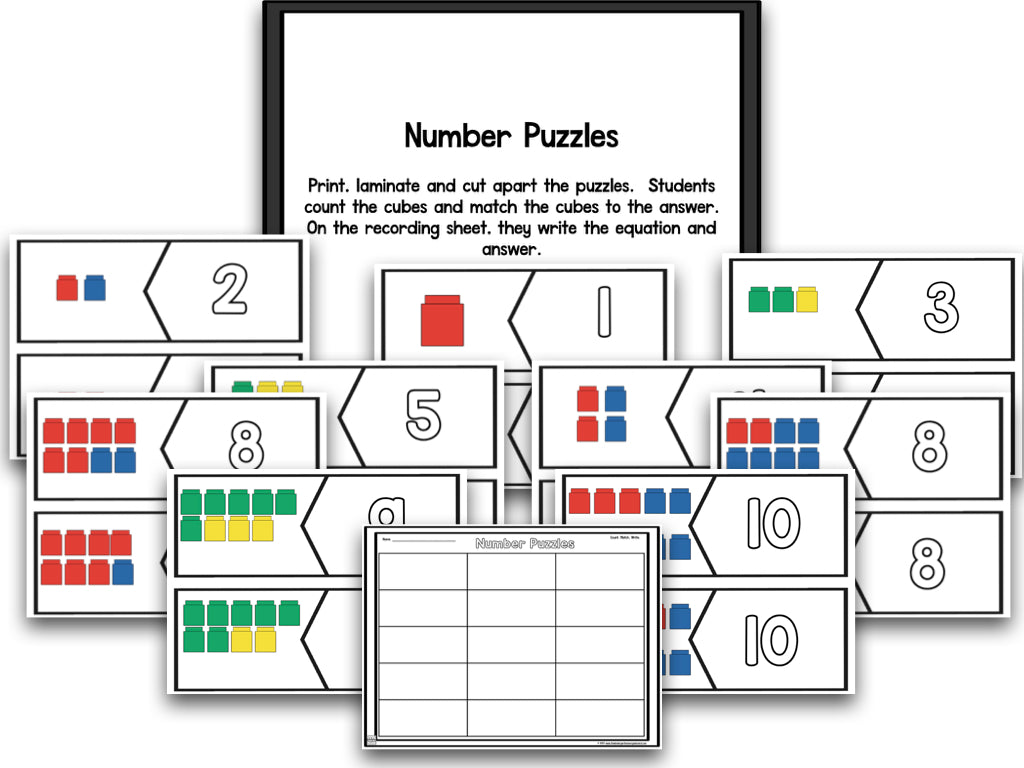 Math It Up! Snapping Numbers - Composing and Decomposing Numbers