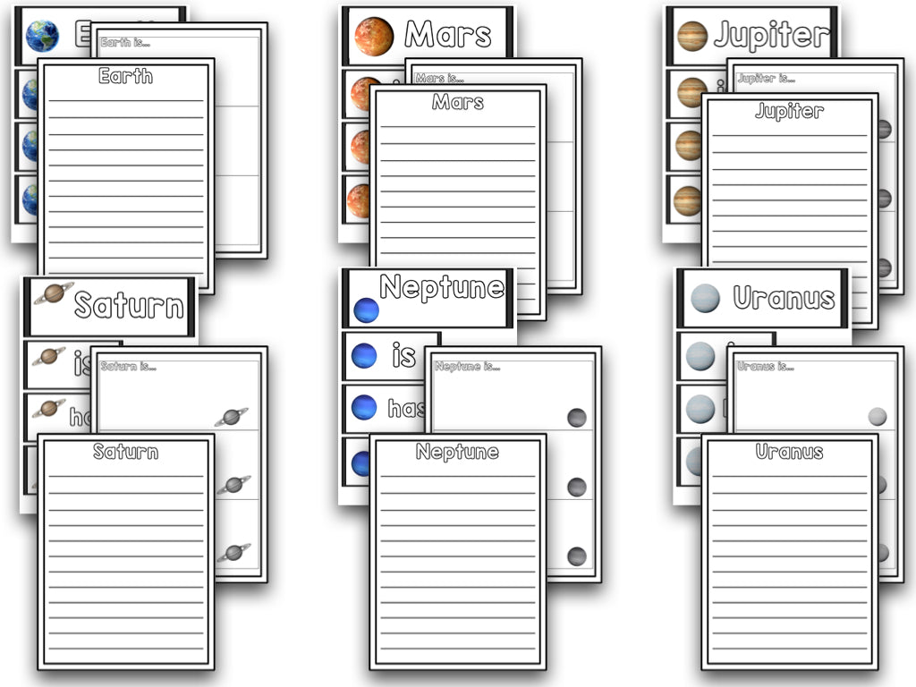 Space: A Research and Writing Project PLUS Centers!