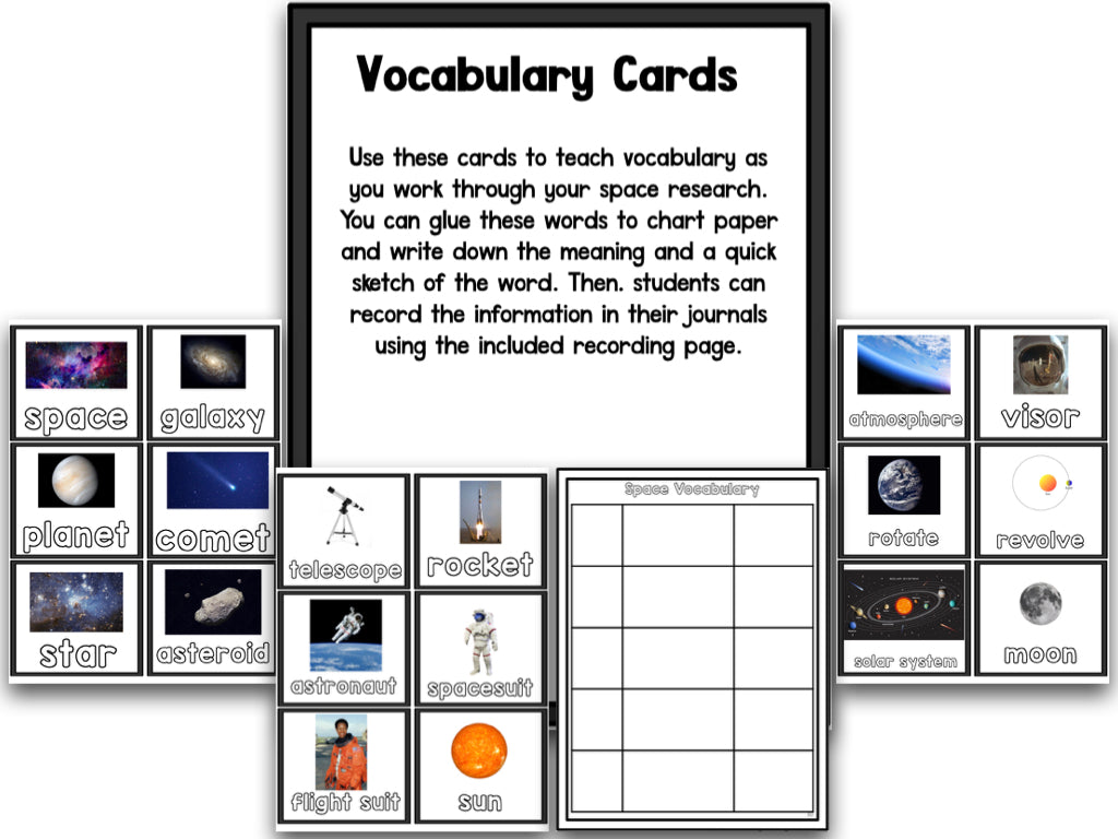 Space: A Research and Writing Project PLUS Centers!