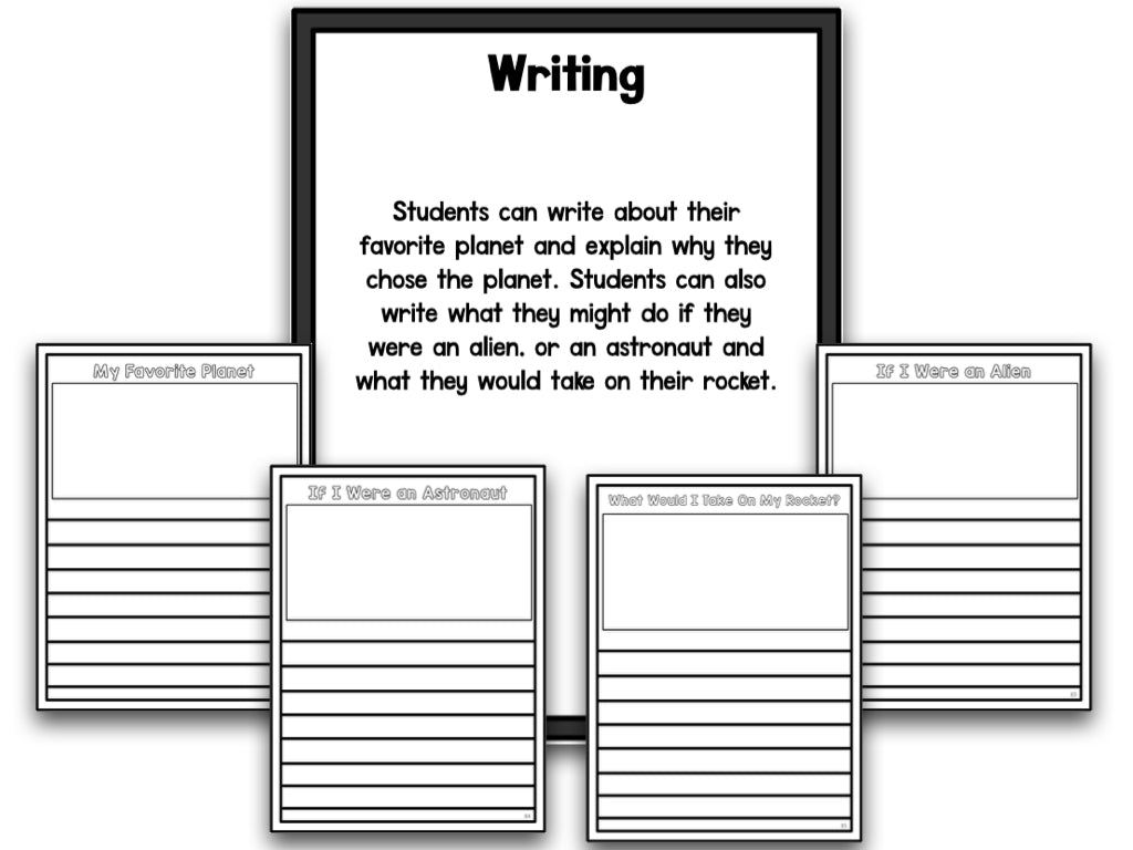 Space: A Research and Writing Project PLUS Centers!