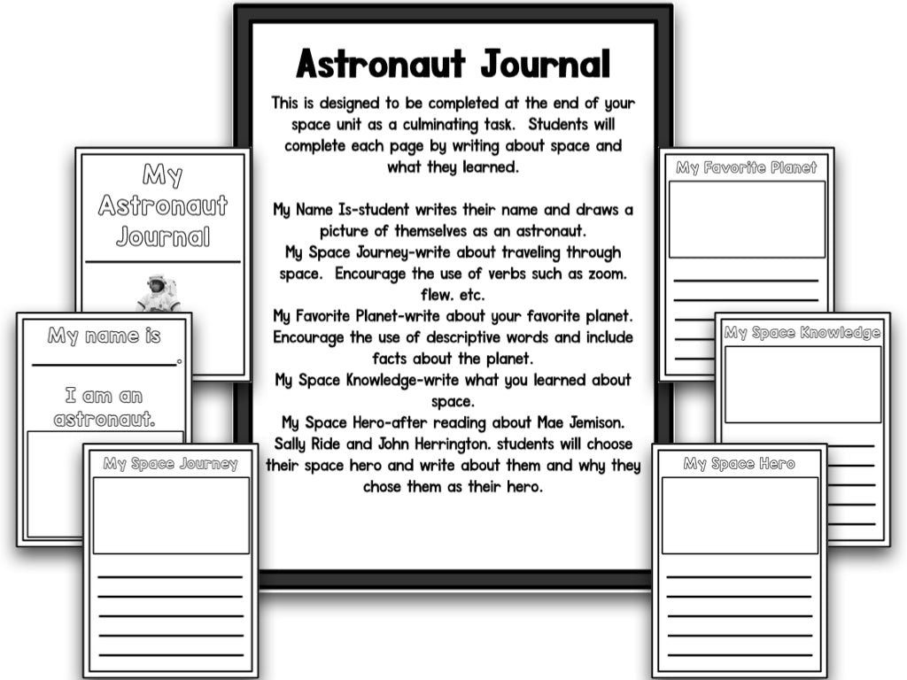 Space: A Research and Writing Project PLUS Centers!