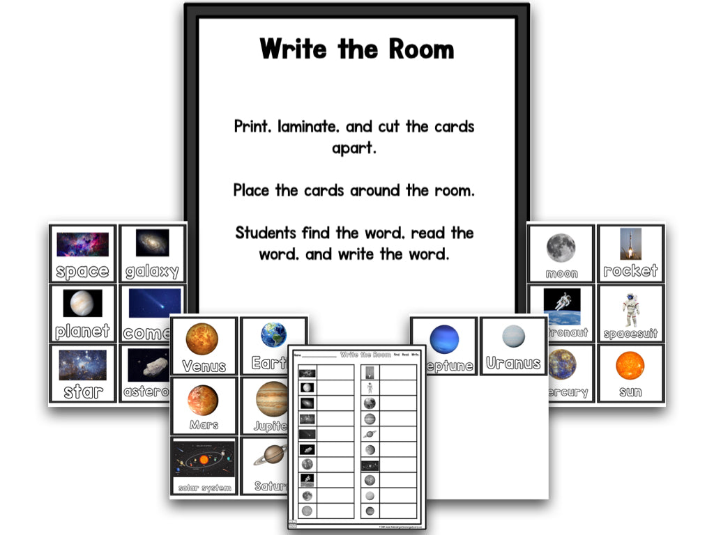 Space: A Research and Writing Project PLUS Centers!