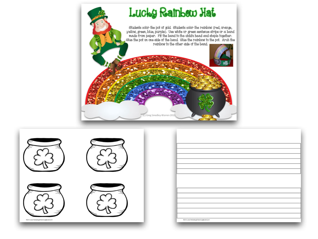 St. Patrick's Day Math and Literacy Centers
