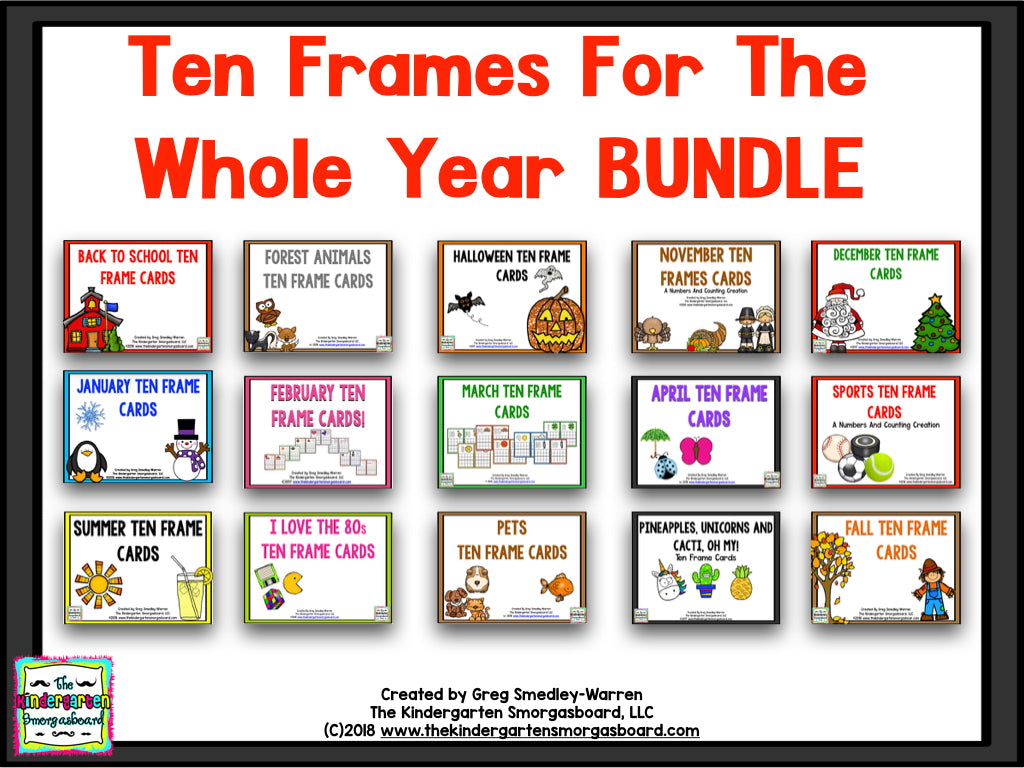 Ten Frames for the Whole Year!