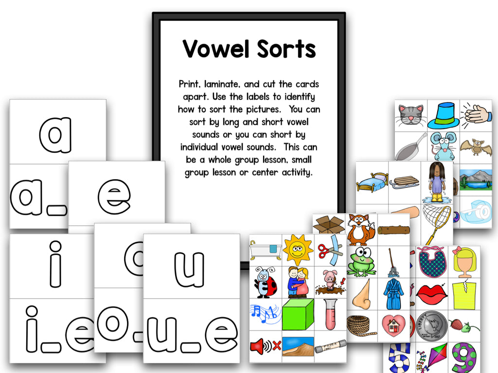 Vowel Bootcamp: Short and Long Vowels (No Theme)