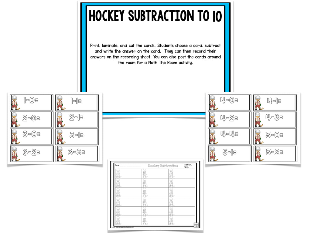 Winter Games Galore: Math and Literacy Centers