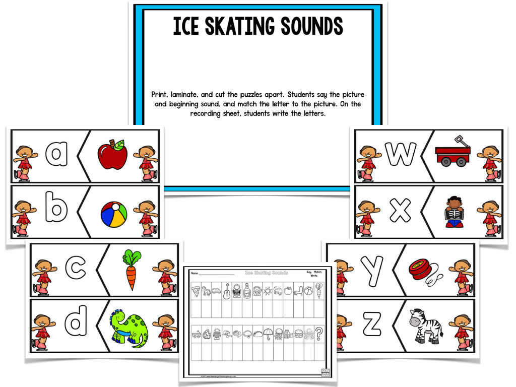 Winter Games Galore: Math and Literacy Centers