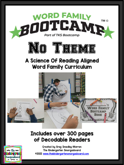 Word Family Bootcamp (No Theme)