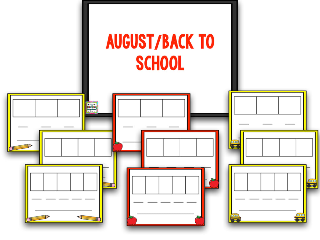 Word Mapping Mats: Science Of Reading Phonics Activities