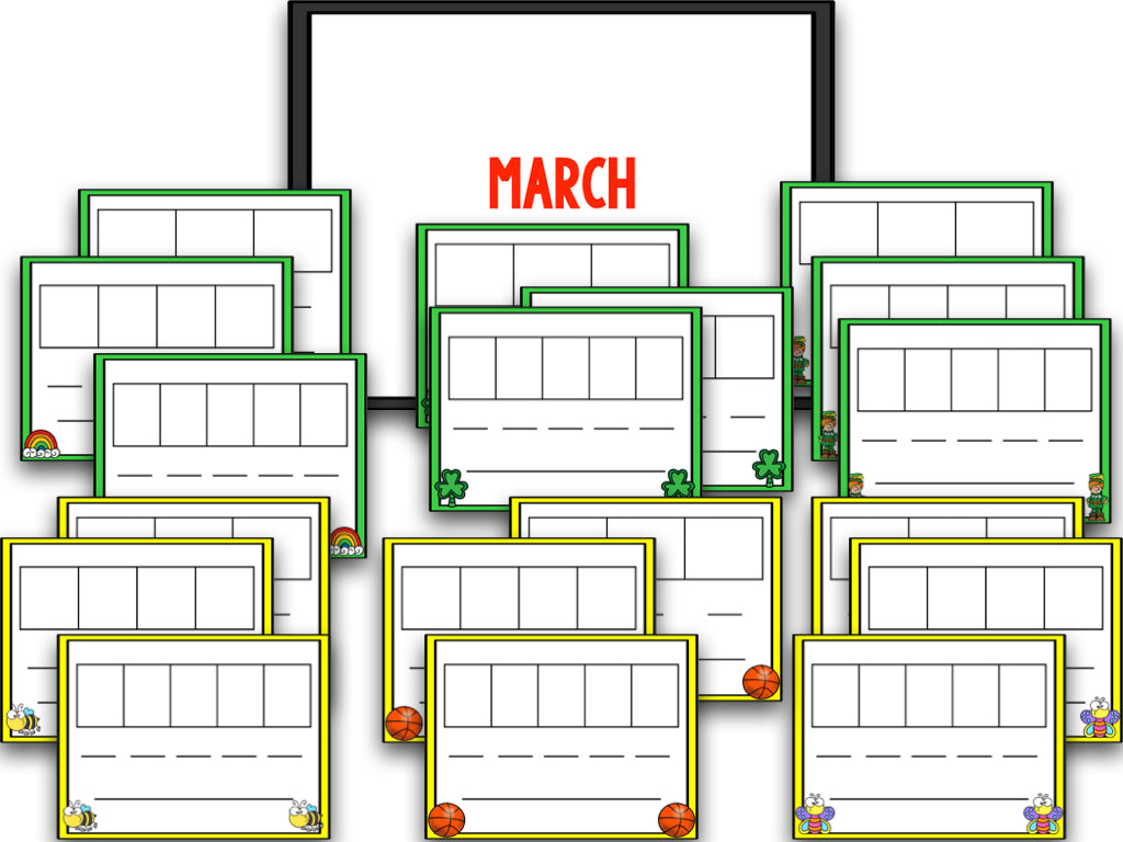 Word Mapping Mats: Science Of Reading Phonics Activities