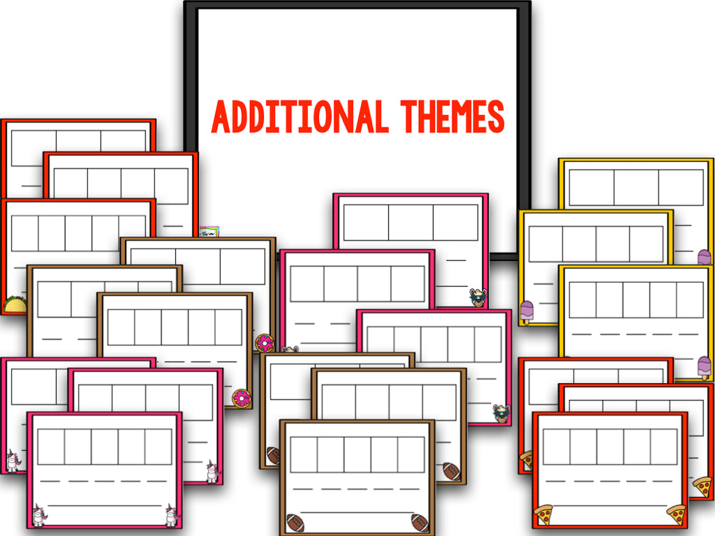 Word Mapping Mats: Science Of Reading Phonics Activities