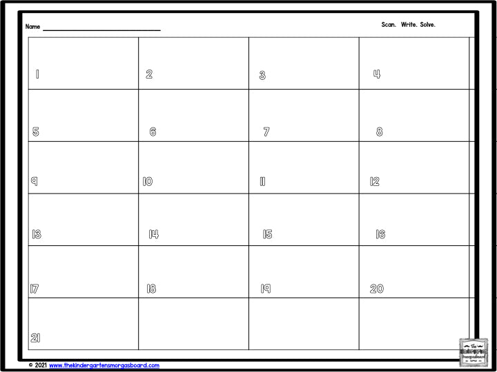 Bloomin' Subtraction QR Code FREEBIE!