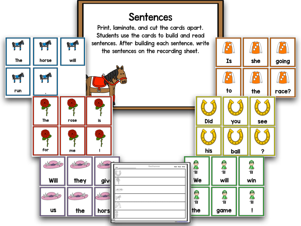 Down the Stretch: Kentucky Derby Math and Literacy Centers