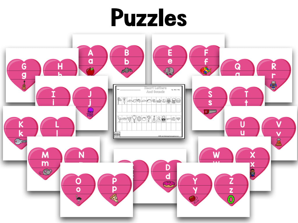 Heart Letters and Sounds