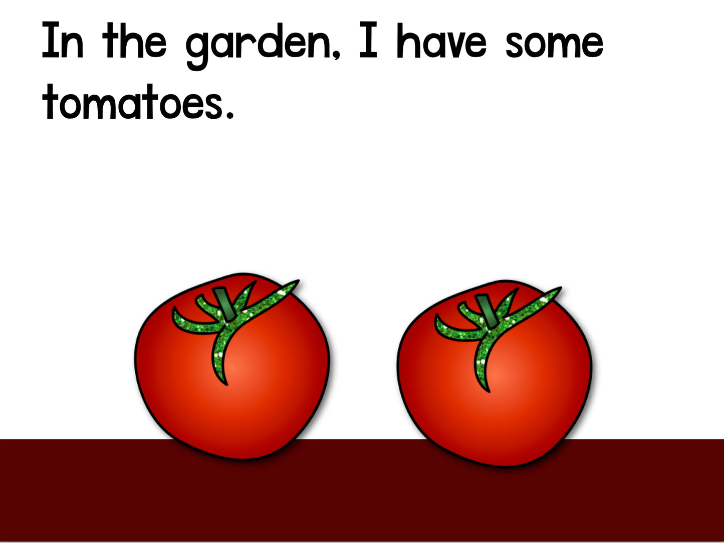 In the Garden Emergent Reader