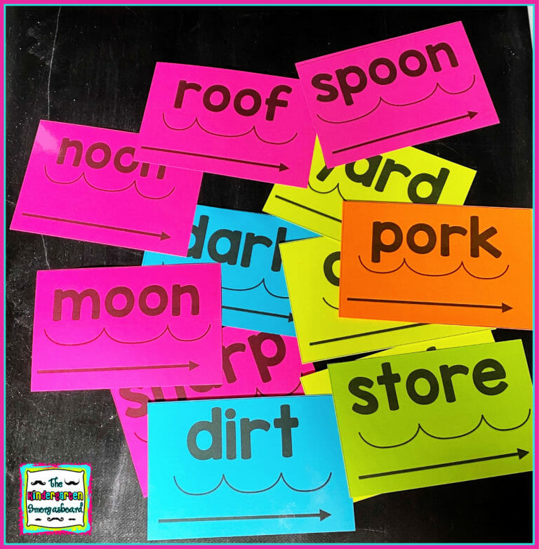 Vowel teams & Vowel Pairs Blending Cards