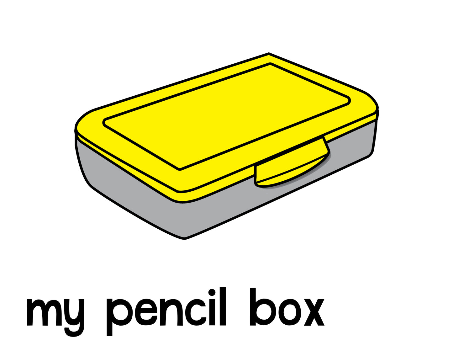 My Supplies Emergent Reader