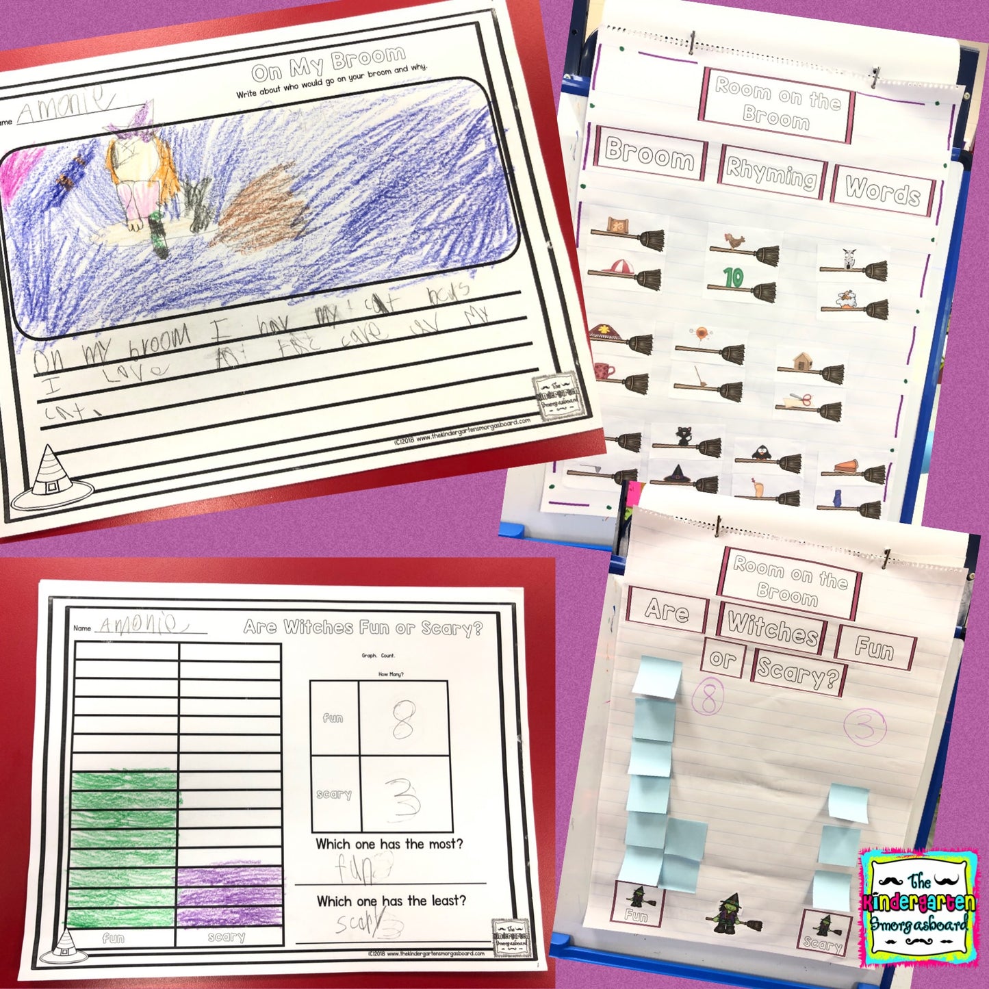 Room On The Broom Unit--Sequencing, Writing, And Activities