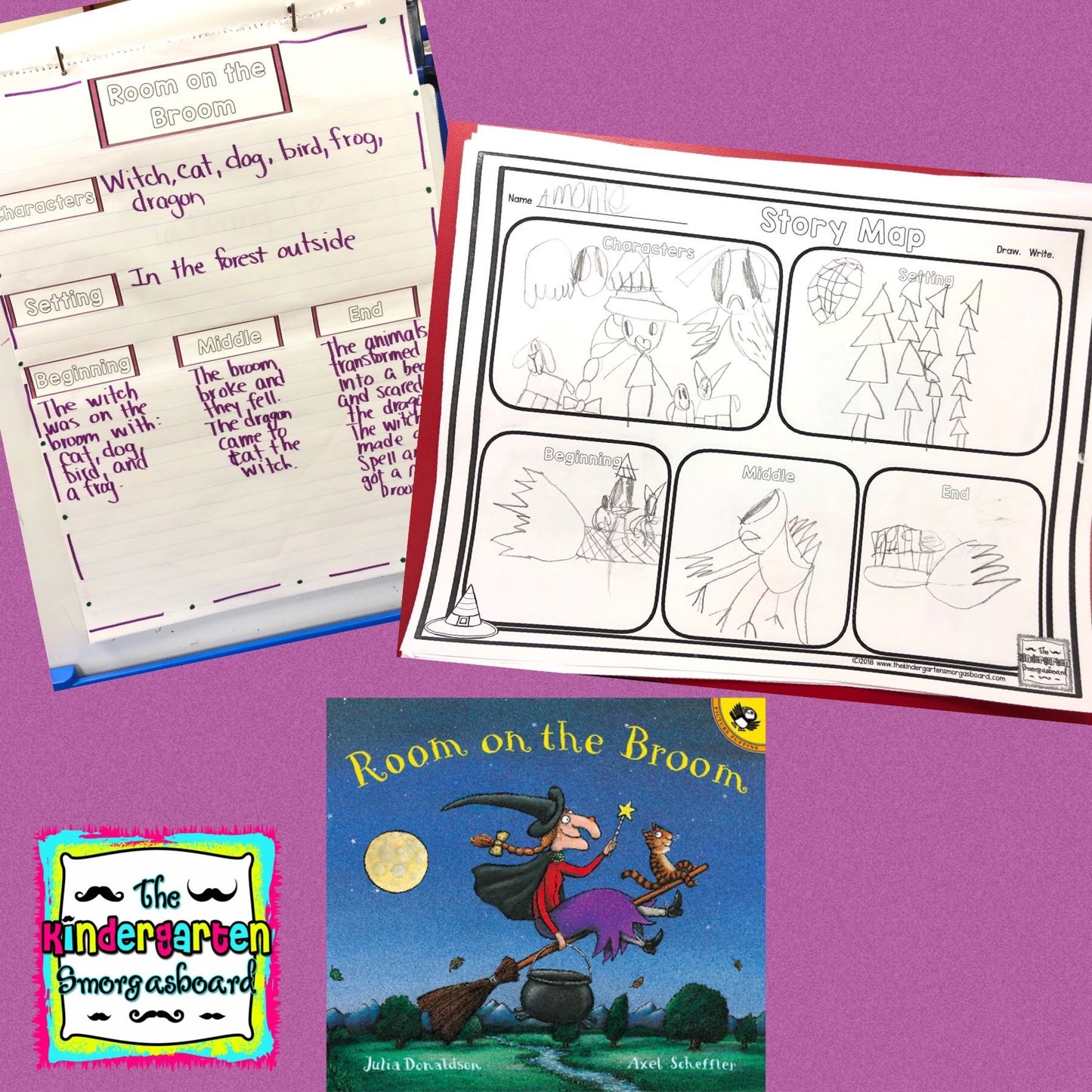 Room On The Broom Unit--Sequencing, Writing, And Activities