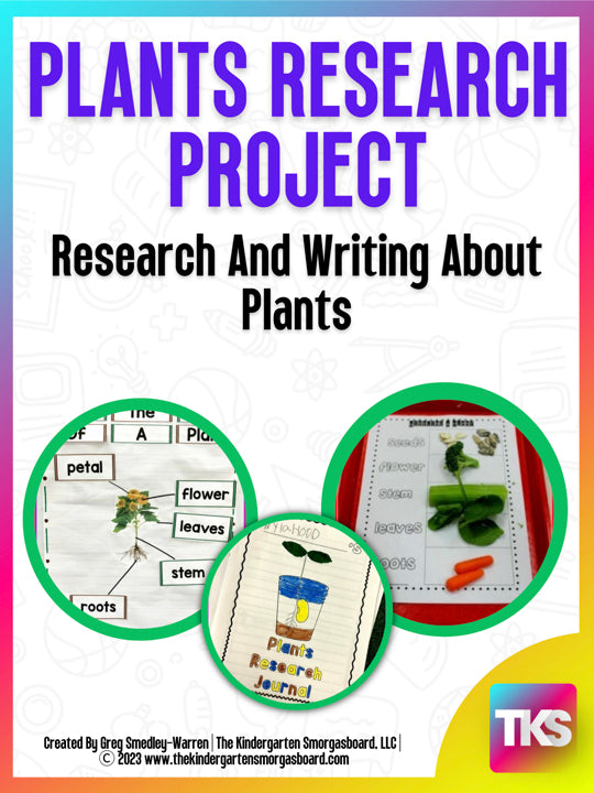 Planting Seeds: A Plants Research and Writing Project PLUS Centers!