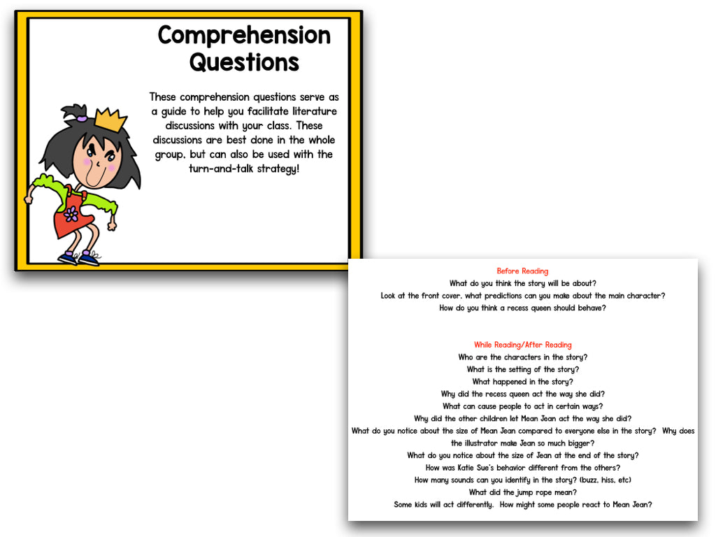 Read It Up! The Recess Queen