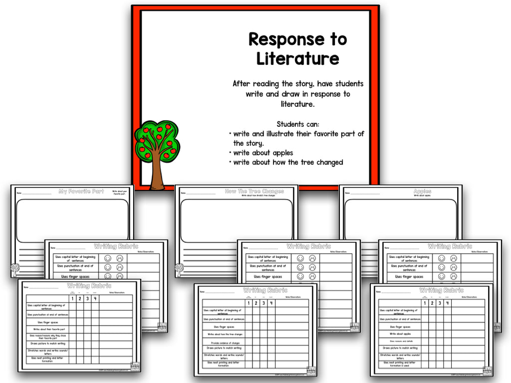 The Seasons of Arnold's Apple Tree: Reading Comprehension Lessons
