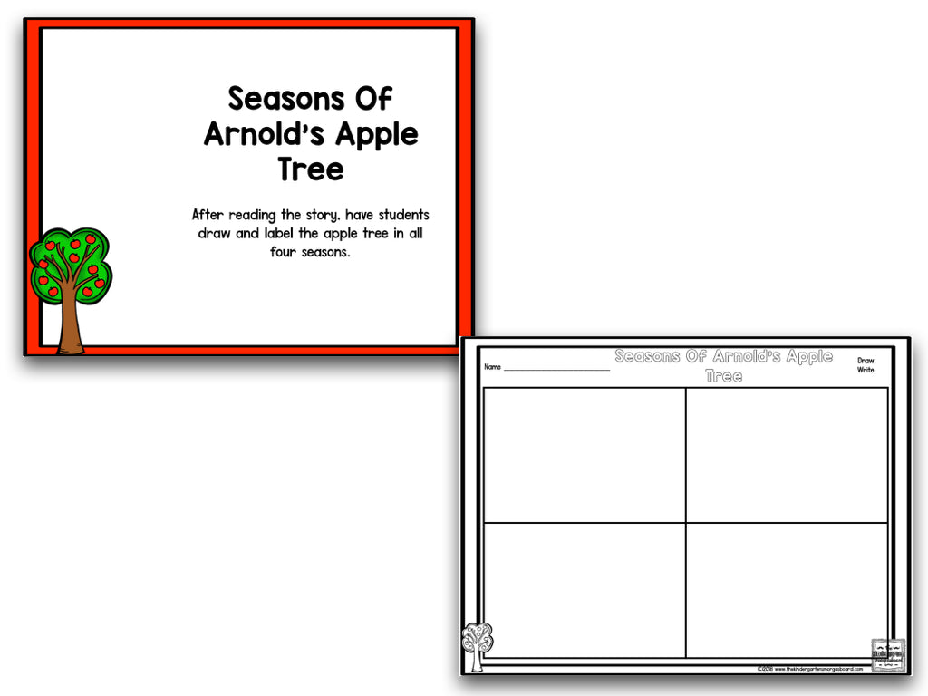 The Seasons of Arnold's Apple Tree: Reading Comprehension Lessons