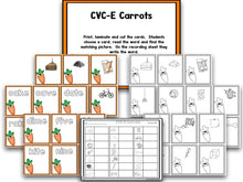 Tops and Bottoms: Carrot Math and Literacy Centers
