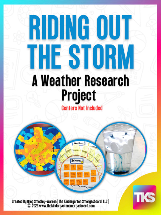 Weather: A Research and Writing Project! Science & ELA Activities Including Weather Vocabulary