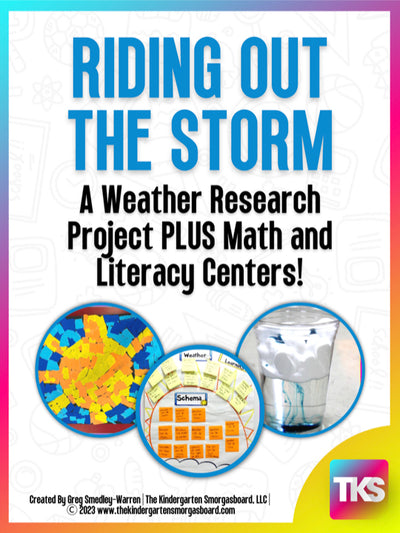 Weather: A Research and Writing Project PLUS Centers! Science and ELA Activities Including Weather Vocabulary