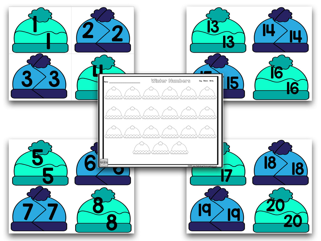 Winter Learning: Letters, Sounds, Numbers, and Counting
