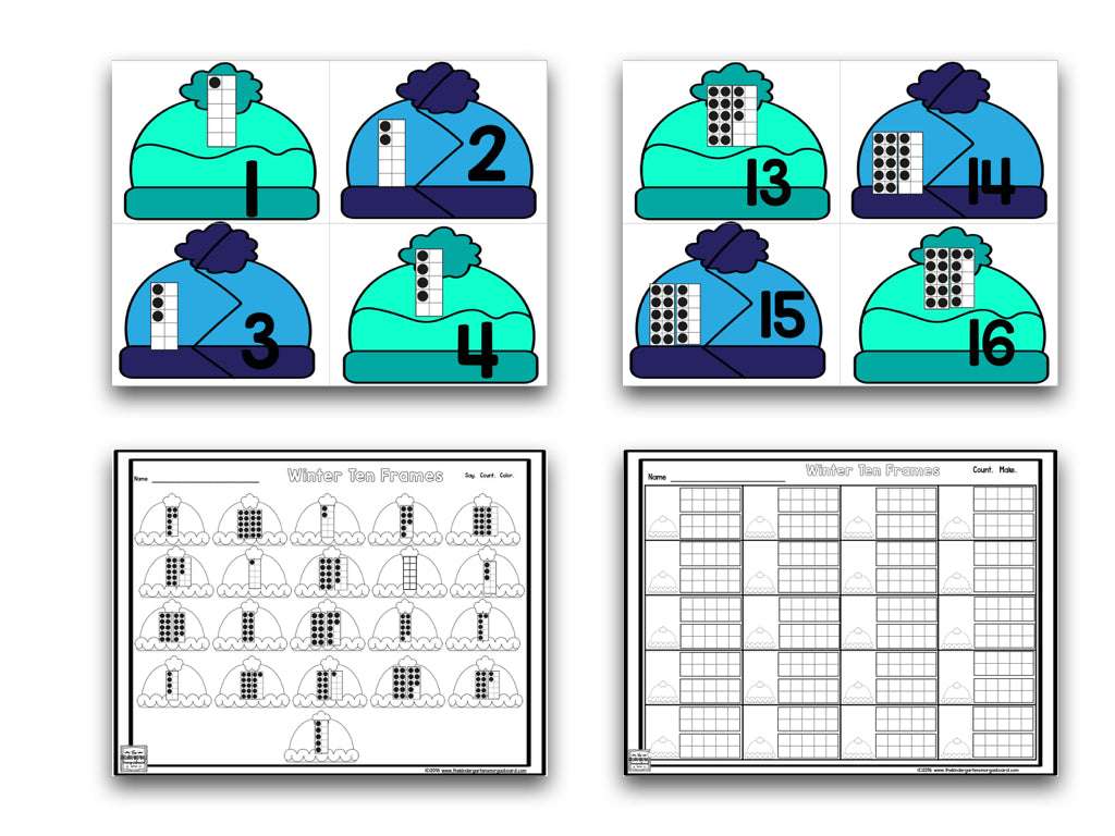 Winter Learning: Letters, Sounds, Numbers, and Counting