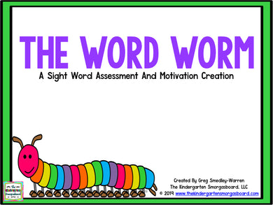 The Word Worm: An Editable Sight Word Recognition Creation