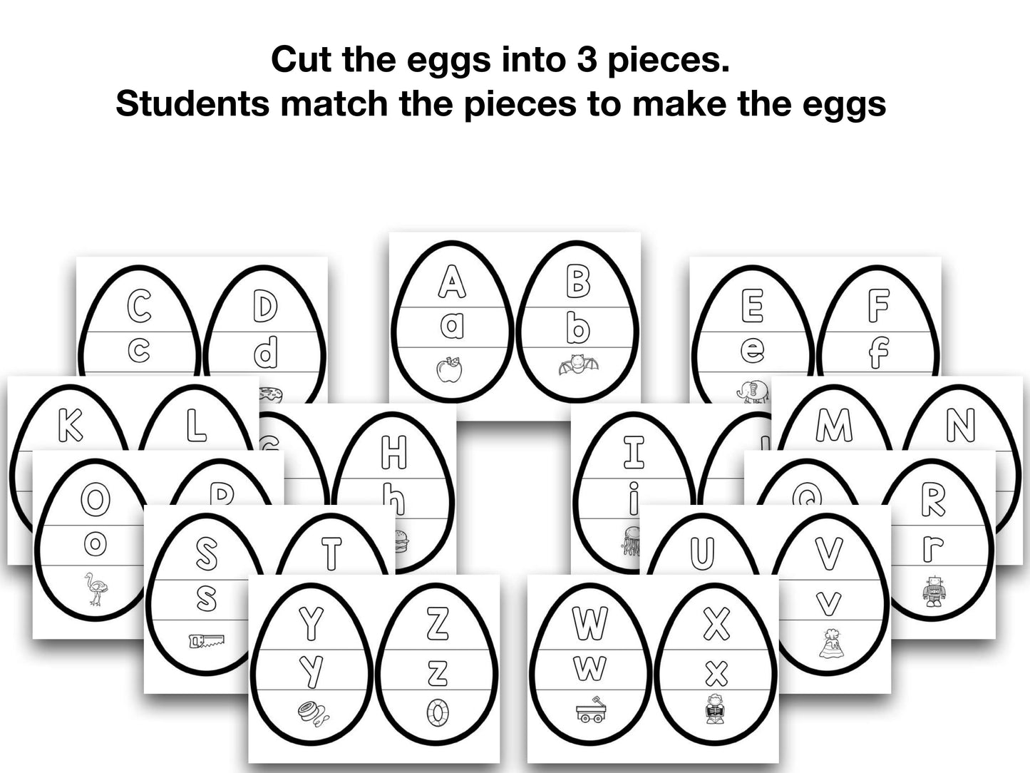 Eggs Puzzles & Spinners Bundle