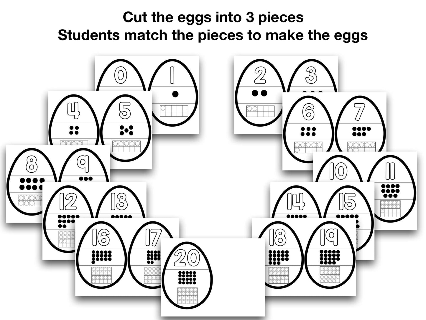 Eggs Puzzles & Spinners Bundle