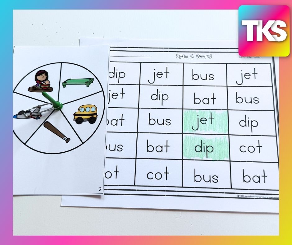 See It Say It Spell It! CVC Words - Phonics & Phonemic Awareness Activities