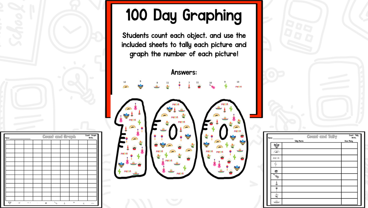 100th Day of School: Fiesta 100!