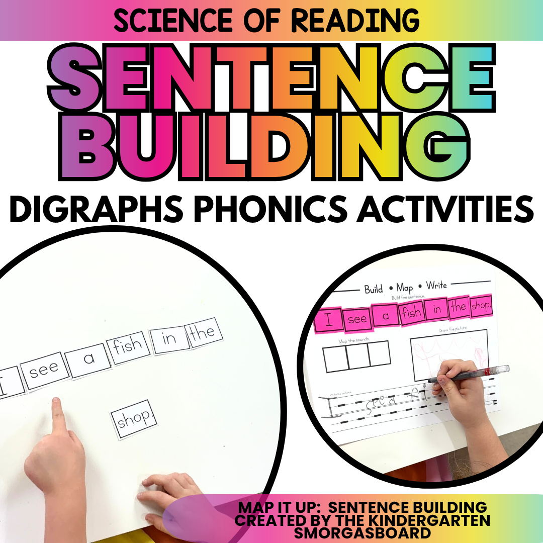 Building Sentences & Sentence Writing | Sentences With Digraphs