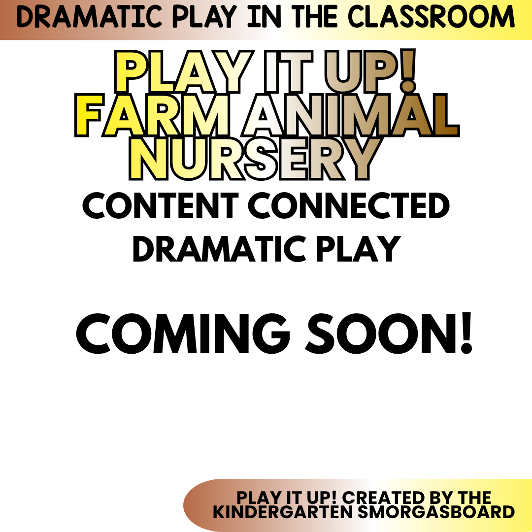 PLAY IT UP! Curriculum-Connected Dramatic Play GROWING Bundle-10 Resources