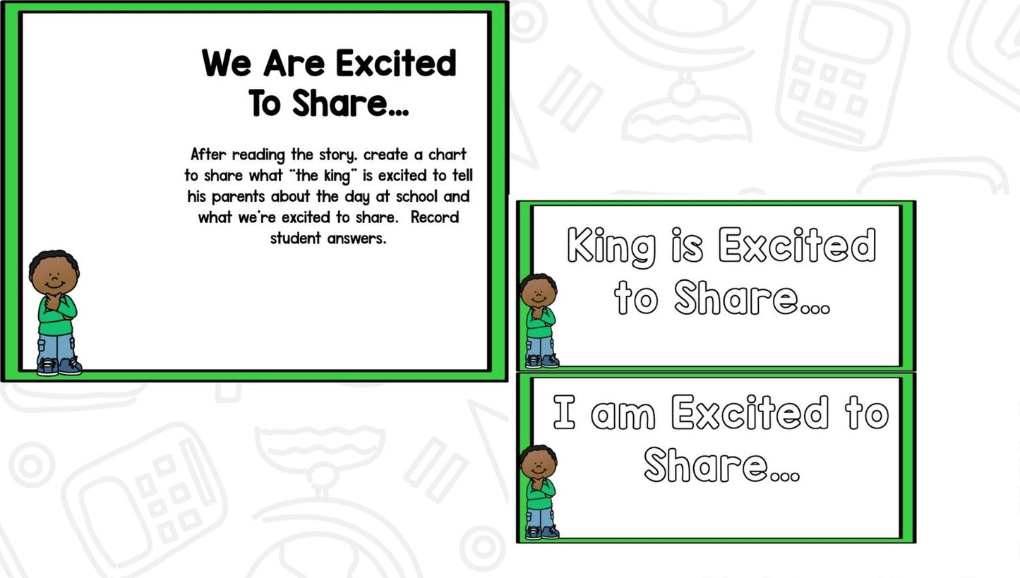 Read It Up! The King of Kindergarten