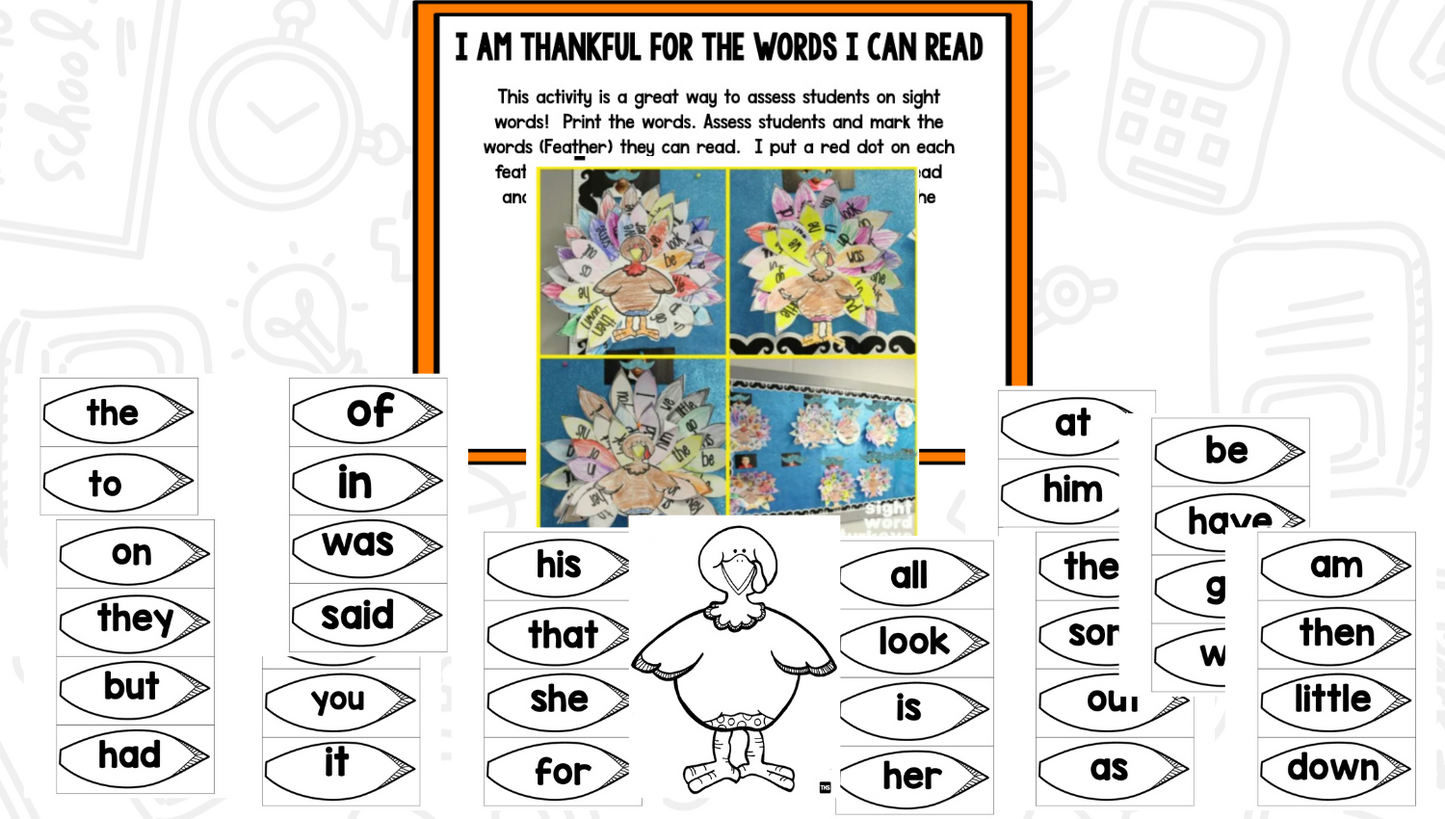 Thanksgiving  Math and Literacy Centers